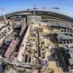 Vista área de la construcción del ITER